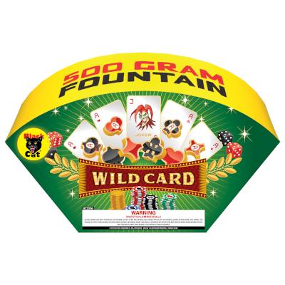 Wild Card 500 Gram Fountain