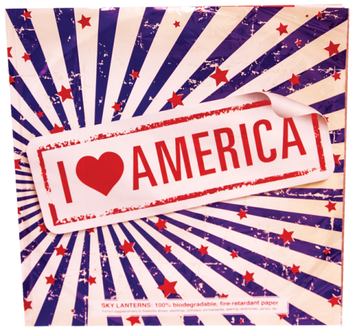 Sky Lanterns - Flag